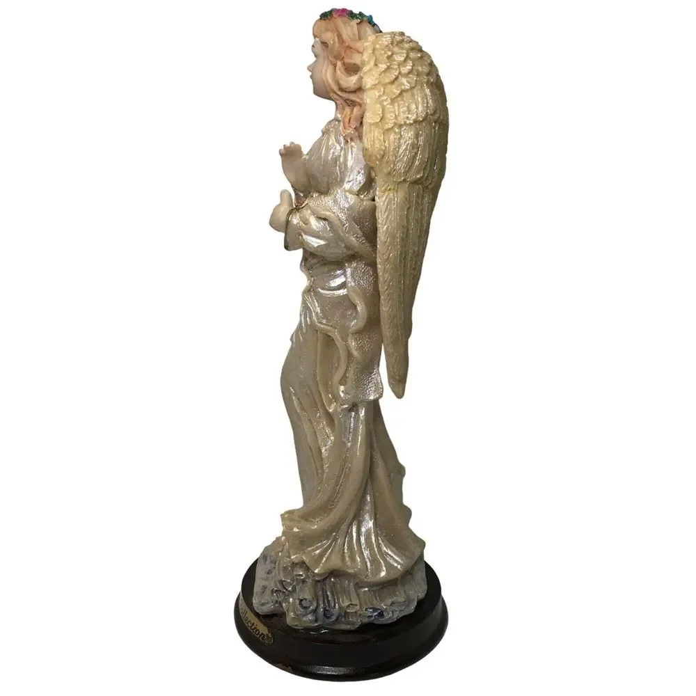 Premier collection angel statue vintage home‎ decor felt bottom Polyresin 8